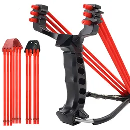 Sportleksaker Kraftfulla slingor med handledsstöd utomhusjakt Allmetal Material Slings Stor fiskesätt för barnspel AR 15 Toys 230803