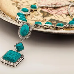 Colares com pingente 2023 colar de joias da moda vintage boho strass losango redondo para mulheres corrente de cristal