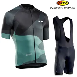 Radfahren Jersey Sets NW Set Sommer Kleidung Kleidung Rennrad Anzug Fahrrad Shorts Ropa Maillot Hemd 230803