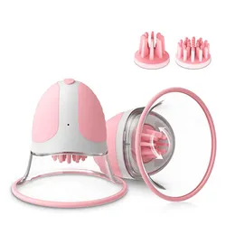 Vibrators Nipple Toy Sucker Strong Sucking Stimulator Massager with 10 Vibration Rotation Modes Wireless Adult Sex Toys for Women Sex Shop 230803