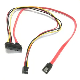 Cavo di alimentazione 15PIN SATA maschio a 4 femmine SATA disco rigido HDD cavo di alimentazione per SSD PCIE WLAN scheda adattatore 18AWG  7