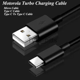 Ładowarki/kable Motorola Micro USB/Type C PD TIPO C kabel Szybka linia danych ładowania turbo dla moto E5 E6 Plus P50 P30 Z z2 Z3 Play G50 G7 X0804