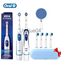 Cepillos para el cabello OralB Cepillo de dientes eléctrico Cepillo de dientes giratorio Cepillo alimentado por batería Cepillo de dientes de viaje Blanqueamiento de dientes para adultos El mejor regalo x0804