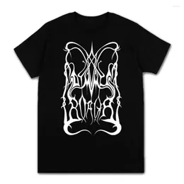 Camisetas masculinas 2023 Arrive Dimmu Borgir Black Metal T-shirt Algodão Confortável Verão Gola redonda Blusas casuais