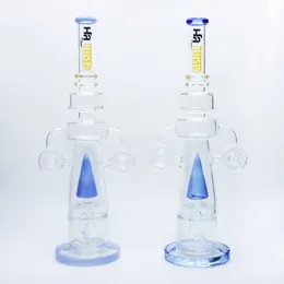 Bong de vidro Bong Big Water Pipe de 18 polegadas cachimbo de água com logotipo com tigela e banger de quartzo de graça