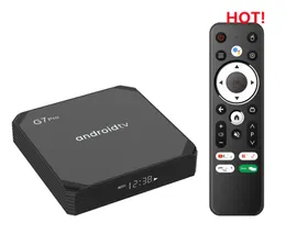 G7 Pro Smart TV Box Android 11.0 AMLOGIC S905Y4 4K HDR 미디어 플레이어 2.4G/5GHZ WIFI 4GB+32GB STET 상단 상자