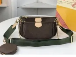 Omuz Çantaları Kadın Louiseits Multi Pochette Aksesuarlar Tasarımcı Çanaklar Viutonits Favori Crossbody Bag Lady Marka Zinciri Akşam Cüzdan M44840 M44823 GC