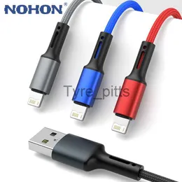 Laddare/kablar USB -kabel för iPhone 12 13 11 Pro Max XS XR X 8 7 6 6S plus Apple iPad 3A Fast Charging Data Cord Mobiltelefonladdare ledare x0804