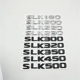 Bakre stamlockemblemnummerbrev för Mercedes Benz R170 R171 R172 SLK32 SLK63 SLK55 SLK200 SLK220 SLK230 SLK250 SLK260289W