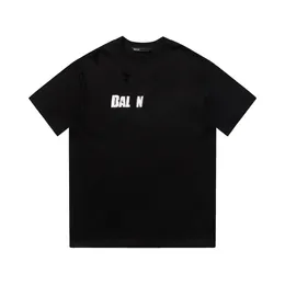 Yaz Moda High Street Pamuk T-Shirt Sweatshirt T-Shirt Külot T-Shirt Nefes alabilen erkekler ve kadınlar desen baskılı delikler gündelik kısa kollu tişört