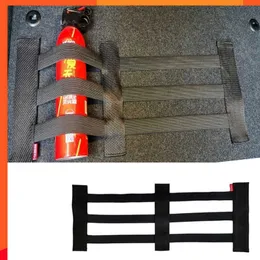 New Adjustable Car Trunk Elastic Fixed Straps Extinguisher Tank Debris Storage Fixing Belt Tapes Auto Interior Organizer Accessories