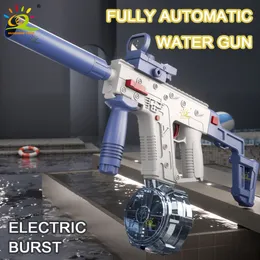 Gun Toys Huiqibao Sword Automatic Water Summer Fantasy Electric Fights Toy Outdoor Beach Swing Pool Children's Kid Gift 230803