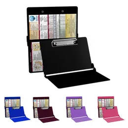 Filing Supplies Style Clipboard Nursing Edition Aluminium Alloy Folding With Quick Reference Sheet Writing Pad 230804