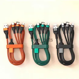 Ładowarki/kable 120 cm Kabel USB 3 w 1 Telefon Kabel ładowania USB 8pin Szybkie ładowanie danych Dane Transmisja transmisja USB kabel USB sztkło ładowanie USB x0804