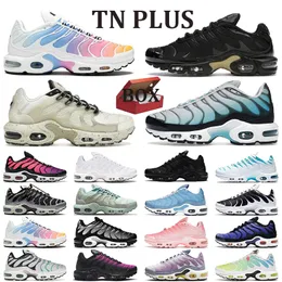 With Box Men Women TN Running Shoes Terrascape Plus Triple White Black Gold Unity Mint Green Silver Citron Tint Mens Trainer Sneakers