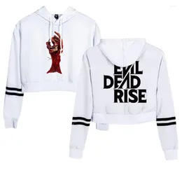 Męskie z kapturem Evil Dead Rise 2d Print 2d Pękłowy sweter z kapturem kobiety seksowne k-popy harajuku