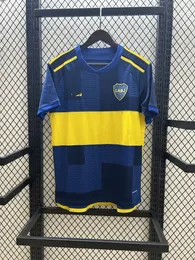 T-shirt maschile 23 24 Boca Juniors Magni da uomo Summer Soccer Fan Polos Badge Tessuto traspirante ricamo da calcio da calcio esterno Shirt professionale casual