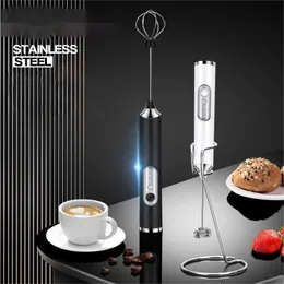 Elektryczne mleko Foamer Blender Bezprzewodowy kawa mikser Mikser ręczny jajko beatter cappuccino frother mikser USB Przenośne narzędzia kuchenne