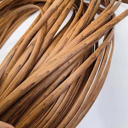 500g Wood Texture Rattan 8mm Wide for Weaving Chair Sofa Garden Furniture317V