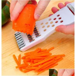 Narzędzia do warzyw owocowych Stal nierdzewna Peeler manualna Slicer Slicer ogórka noża do niszczyca ziemniaczarnia akcesoria kuchenne