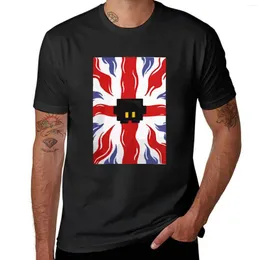 Herrtankstoppar Drapeau de l'Empire Britannique t-shirt sommar vintage klädkläder