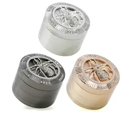 Accessori Animali 4 Strati Diametro 6M Herb Grinder Tobacco Crusher Smoking Smoke Accessroy Cnc Denti Colorf Tools Drop Delivery Ottgp