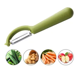 Fruktgrönsaksverktyg Candy Color Peeler Slicer Shredder Carrot Potato Melon Knife Cutter Grater Zester Gadget Drop Delivery Home G DHDFN