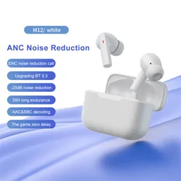 HiFi-Kopfhörer mit Geräuschunterdrückung, BT TWS-Ohrhörer, wasserdicht, echte kabellose Stereo-Kopfhörer mit Ladebox