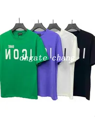 DSQ Phantom Turtle Men's Fortts 2023 Новая мужская дизайнерская футболка Италия модная футболка летняя футболка мужская мягкая и удобная 100% хлопковые топы 47 S-5xl 861697379