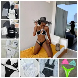 New Women's Designer Swimwear Sexy Three-point Bra Summer Beach Bikini Pool Party Fashion Swimwear