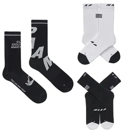 Sportsocken MAAP Radfahren Baumwolle Atmungsaktiv Sport Socke Sommer Basketball Laufen Wandern Golf Slip Evade 3746 230814