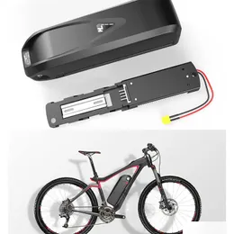 Batteries 48V 17.5Ah Downtube Lithium Ion Battery Hailong Electric Bicycle For Bafang Bbshd Bbs02 750W 1000W Motor Drop Delivery Ele Dh0Cu