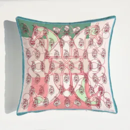 Górna różowa poduszka aksamitna cyfrowa poduszka drukarska obudowa dziewczęta sypialnia sypialnia nocna sofa