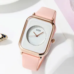 Women Watch Limitied Edition Watches High Quality Designer Luxury Quartz-Battery Small Square Plating 35mm Watches