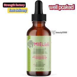 MIELLE ROSEMARY ESTERSEY OILLE ORGANICS ROSEMARY MINT頭皮の強化オイルの乾燥頭皮の香りとスプリットエンドのローズマリー59ml