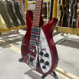 Custom 527mm Short Scale Length John 325 Jetglo 6 String Metallic Electric Guitar Bigs Tremolo Gloss Lacquer Fingerboard 3 Toaster Pickups Signature Pickguard