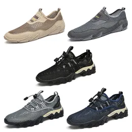 2023 mesh estilo leve mountain sapatos casuais masculinos preto cinza sobrancelha bule bege tênis masculino esportivo ao ar livre cor 5