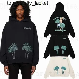 2023 NEW RHUDE HOODIE 23SS MENS WOMENS DESIGNER HOODIESカジュアルスウェットシャツ秋のファッションブランドメンズレディースプルオーバーパーカー