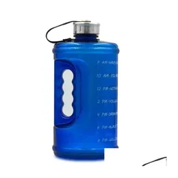 Butelki z wodą quifit 128 unz 73 unz 43 unz 1 galon BPA plastikowy wielki napój butelka butelka do turystyki na siłownię fitness Waterbottle Eco 2 dhnwh