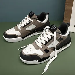 Sapatos sociais masculinos tênis de treinamento esportivo almofada de ar ao ar livre corrida antiderrapante resistente casual 230804