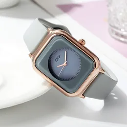 Zegarek damski zegarki Wysokiej jakości projektant luksusowy kwarc kwarcowy Battery Mały kwadratowy talerz 35 mm zegarki