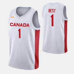 2023 Canadá Camisas de Basquete 23 Phil 21 Homas SCRUBB 11 Kenny CHERY 25 Trae BELL-HAYNES 9 Conor MORGAN 8 Dillon Brooks 10 Trey Lyles 77