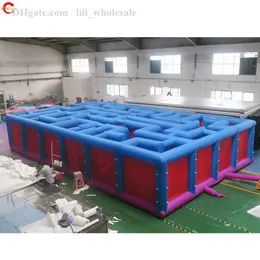 wholesale Free Delivery outdoor activities 10x5m/12x7m giant inflatable maze tag obstacle course for sale