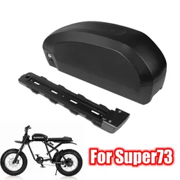 バッテリー21700 Super73 RX S1 EBIKE BATTERY TANK 48V 22.4AH 52V 19.2AH 36V 28.8AH 24AH 60V 16AH 500W 750W 1000W 1000W 2000W ESCO DHBE6