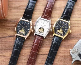 Herrklockor Högkvalitativ TAG TACK FÖR MENS Automatisk mekanisk Mens Watch Designer Luxury Watches Leather Strap Dial 42mm Men and Women Pilot Watch 011
