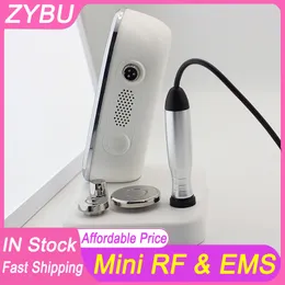 RF EMS Face Lifting Machine Radiofrekvens Skin åtdragning EMS Eye Massager Anti Wrinkle Anti-Aging Home Use Mini RF Facial Rejuvenation