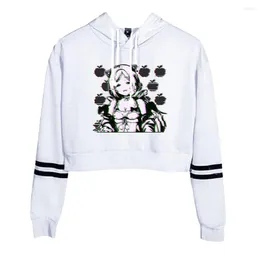 Мужские толстовины AKI Rosentha Merch 2d Print Umbilic Sweater Женщины Sexy K-Pops Harajuku