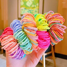 Hair Accessories Mixed Colors Basic Elastic Bands Children Girl Rubber Ties Kid Baby Headwear DIY Hairstyle Ring Rope Women