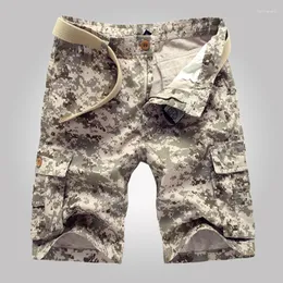 Herren Shorts HCXY Mode Sommer Stil Casual Herren Baumwolle Arbeit Armee Schönheit Camouflage Cargo Männer