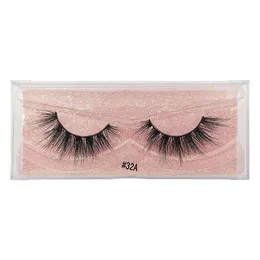 Real Natural Mink Hair Eyelashes Soft 100% Cruelty free Handmade 3D Mink Lashes False Eyelashes Makeup Lash E492